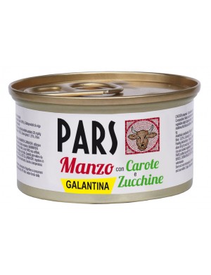 PARS GALANTINA MANZO con CAROTE E ZUCCHINE 95 g