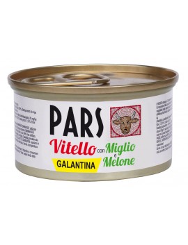 PARS GALANTINA VITELLO con MIGLIO E MELONE 95g