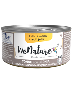 wenature tonno con salmone selvatico in soft jelly 85g