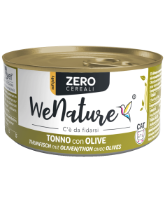 WENATURE ZERO CEREALI TONNO con OLIVE in soft jelly 85g